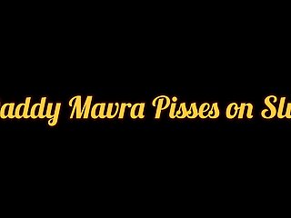 (M4 Female) Daddy Mavra Pisses On His Slut free video