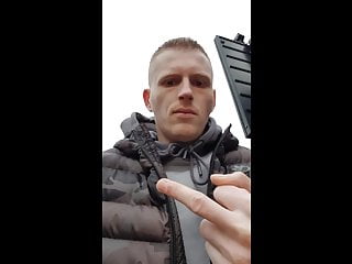 Scally Chav Master Putting Homos In Their Place free video