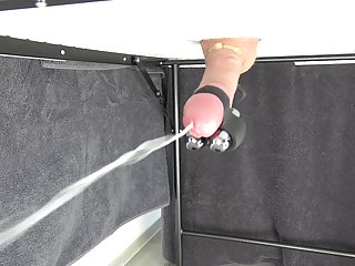 1 Hour Cumshot Challenge - Milking Gloryhole Table free video