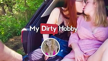 My Dirty Hobby - (Mia Adler) Her Friend Were Watching Each Other Masturbating When A Pair Of Cocks Appears free video