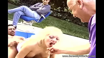 White Swinger Wifey Screws Ebony Man Outdoors free video