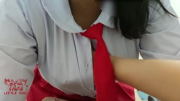 Cute Asian Student Very Horny And Have Sex With Her Boyfriend free video