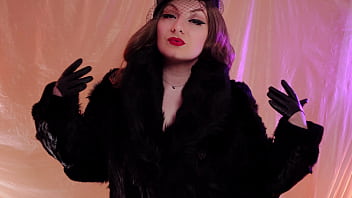 Femdom Asmr Video: Fur Fetish Mistress Arya Grander In Leather Gloves free video