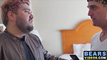 Chubby Cub And Hairy Bear Ass Fuck In A Cheap Motel Room free video