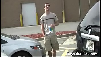 Blacks On Boys - Gay Bareback Interracial Rough Fuck Video 05