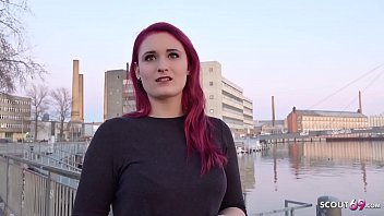 German Scout - Rothaarige Studentin Melina Bei Strassen Casting Fuer Geld Gefickt free video