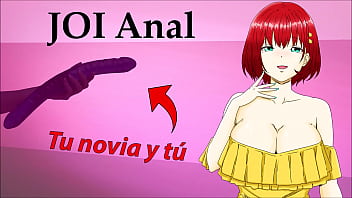 Joi Anal Hentai: Tu Novia Quiere Probar Su Dildo Doble free video