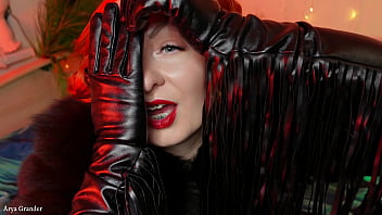 Gloves Fetish - Long Asmr Video - Jerk Off For Beautiful Pin Up Goddess free video