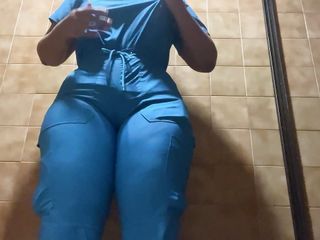 Camera In Hospital Catches Big Ass Nurse Pissing free video