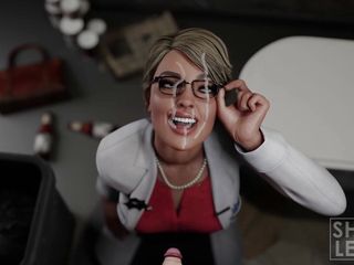 Harley - New Girl Finds Arkham's Gloryhole free video