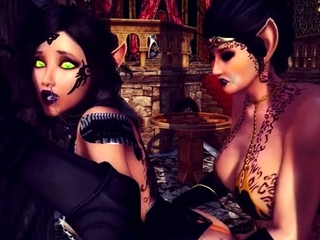 Raesha & Queen Virica - Secrets Of The Feradeth Kingdom free video