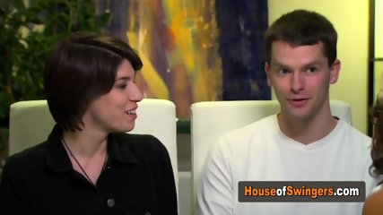 American Swinger Couples Start A New Swinger Experience In An Open Swing House Reality Show On Tv free video