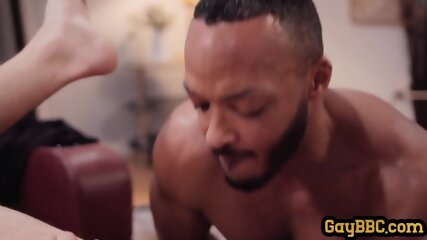 Dirty Black Gay Fucked In Anal Hole By Perverted Fucker free video