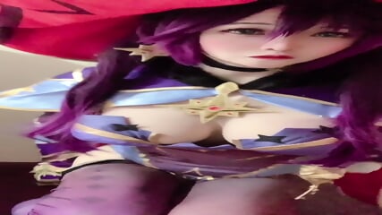 Pretty Cosplay Chinese Shemale Cum Show 6 free video